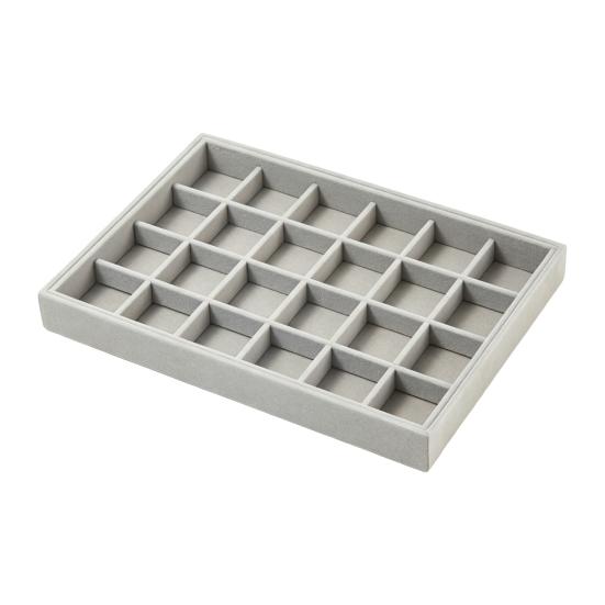 Jewelry Storage Box, with Velvet Interior Organize Tray, Durable Moisture-Proof Jewelry Case for Rings Earrings Bracelets