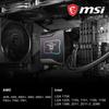 MSI MEG CORELIQUID S280 Simple Water Cooling CPU Cooler LGA1700 Compatible with IPS Display FN1649