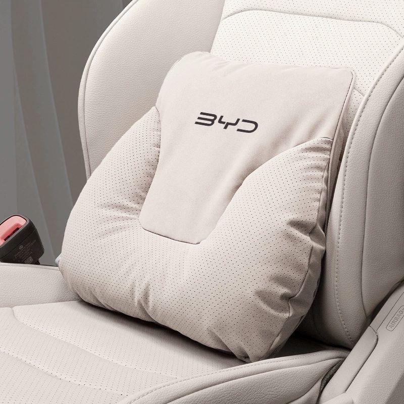 Universal Headrest & Lumbar Support for BYD: Seagull, Destroyer 05Plus, Han, Qin, Tang, Song Pro, Seal, Dolphin