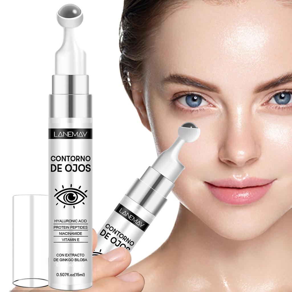 Крем для кожи вокруг глаз с гинкго — устраняет сухость и обезвоживание кожи вокруг глаз, осветляет кожу вокруг глаз и эффективно увлажняет, 15 мл