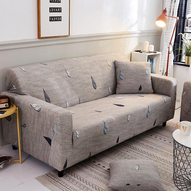 Spandex Sofa Cover Slipcovers Elastic All -Inclusive Couch Case For Different Shape Sofa Loveseat Chair L -Style Sofa Case
