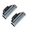 4PCS/SET 3 Layers Men Face Shaving Razors Blades Male Manual Razor Blades