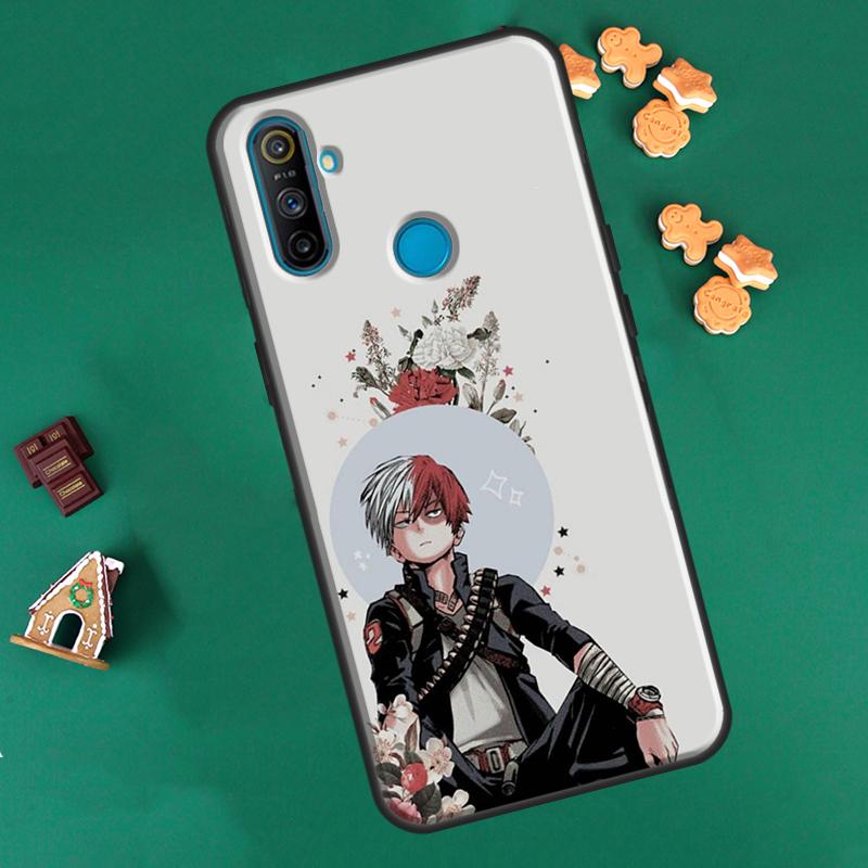 Аниме Shoto Todoroki для Realme GT Neo 2 7 8 Pro 8i 9i C3 C21 чехол для OnePlus 10 Pro 9 Pro Nord2 8T 9R чехол