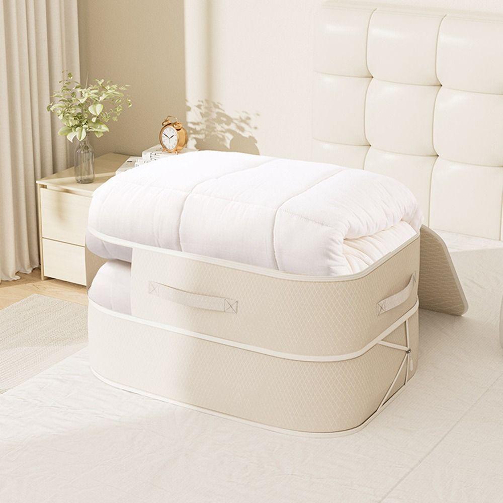 Ultra Space Saving Compression Storage Bag Visual Window Duvet Organizer For Home