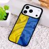Мягкий ударопрочный чехол для телефона с флагом Украины для iPhone 17 Air 16e 15 11 12 14 13 Pro Max Чехол Coque