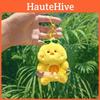 Chick Circle Swimming Plush Toy Cartoon Animal Doll Keychain Backpack Pendant