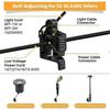 5-pack low voltage wire connectors for landscape lighting, waterproof cable connectors for 10/12/14/16/18 gauge cable