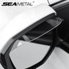 2pcs Car Rearview Mirror Rain Eyebrow Auto Rainproof Rain Visor Sticker Shield Cover for Rainy Safe Driving Accessories