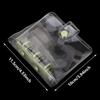 Creative Cute Transparent Mini Loose-leaf Hand Book Student Portable Notebook Ring Binder School Supplies