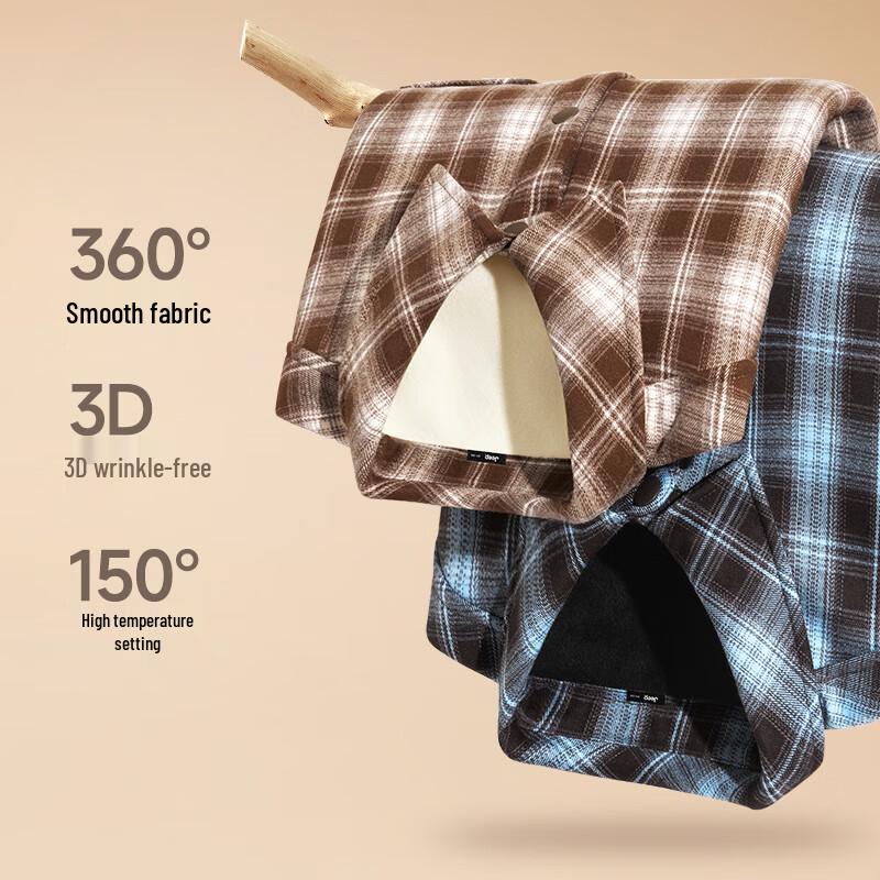 JEEP Men's Fleece-Lined Flannel Plaid Shirt Jacket