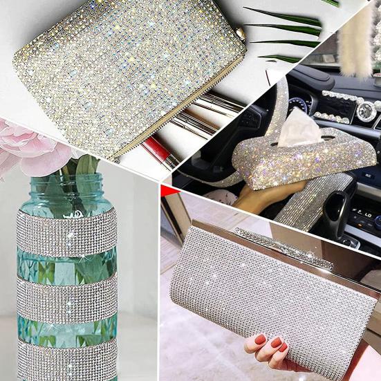 1 рулон 90 см ленты со стразами самоклеящиеся блестящие искусственные кристаллы декоративные ленты одежда