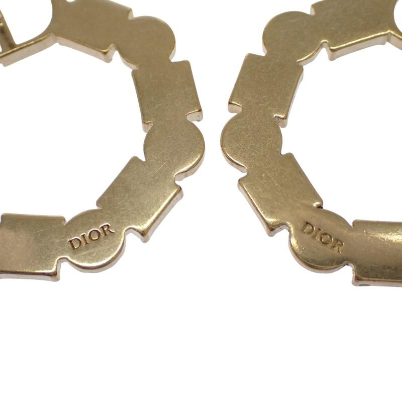 Dior  E1858PTCCY Pierce gold metal Women
