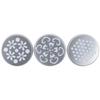 12PCS Silver Jar Containers 2 Ounce/60ml with Hollow Lid Screw Lid  for Air Freshener Candles
