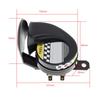 DC 12V 115dB Универсальный автомобильный гудок Сигнал Одиночный звук ABS Улитка Гудок Подходит для Мотоциклов Велосипедов Автомобилей Автомобилей Транспортных средствХороший продукт