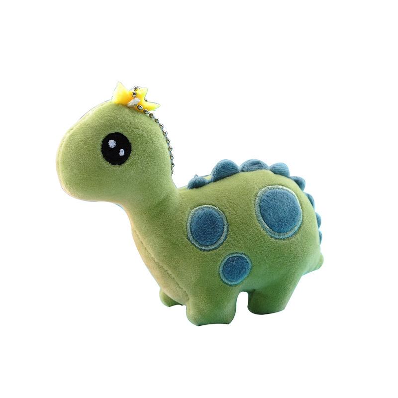 Creative Plush Toy Crown Dinosaur Doll Claw Machine Plush Pendant