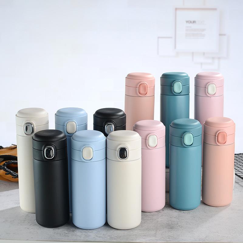 Многоцелевой портативный термос-чашка 400 мл, термосы, портативный термос из нержавеющей стали, бутылка для воды, кружка для чая, офисный термос