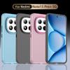 Матовый Чехол Для Xiaomi Redmi Note 15 Pro Plus 5G Обложка Redmi note 15 Pro+ Fundas Shell Coque Матовый Полупрозрачный ПК Задний Бампер