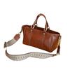 Top Layer Leather Leather Genuine Leather Handbag Autumn/Winter Light Luxury Women's Bag Superior Sense Shoulder Crossbody Bag