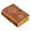Compass Vintage Leather Journal Book Of Shadows Blank Spell Notebook