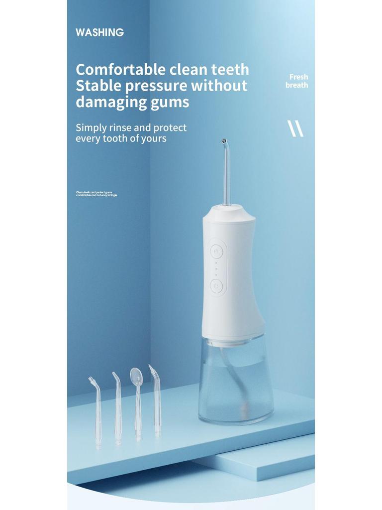 Международный электрический ирригатор для полости рта с большим резервуаром для воды — очиститель полости рта, зубная нить и ополаскиватель для улучшенного ухода за полостью рта