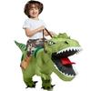 Надувной костюм Динозавра для катания T-Rex Карнавальный надувной костюм Хэллоуин Косплей Вечеринка Забавный костюм на животную тематику