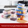 Zhaoran Rectangular Plastic Food Storage Container with Lid, 4.4L