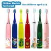 Children Sonic Electric Toothbrush Cartoon Kids With Replace The Toothbrush Head Ultrasonic Electric Toothbrush Sonic Brush Head