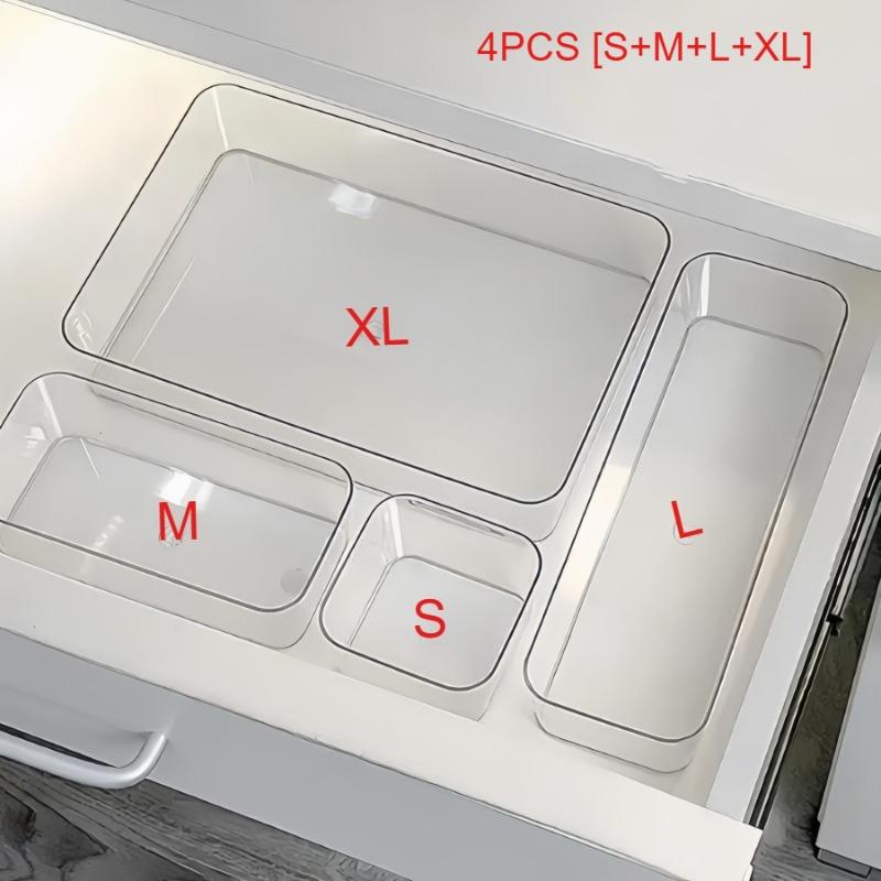 Коробка для хранения косметики и канцелярских принадлежностей, Подходит для макияжа, Офисных принадлежностей, Домашнего хранения, Органайзер для стола и ящиков для домашнего хранения