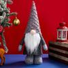 Gnome Faceless Doll Christmas Ornament Nordic Style Retractable Leg Long Beard Adorable Faceless Elf Doll Window Decoration