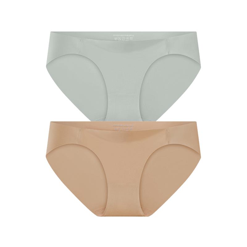 TERMEZY 2 шт./лот сексуальные бесшовные трусики Ice Silk с низкой посадкой t трусы женское дышащее нижнее белье удобные стринги нижнее белье