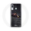 Чехол для Samsung Galaxy A20e Formula 1 Max Verstappen F1 черный красный и желтый
