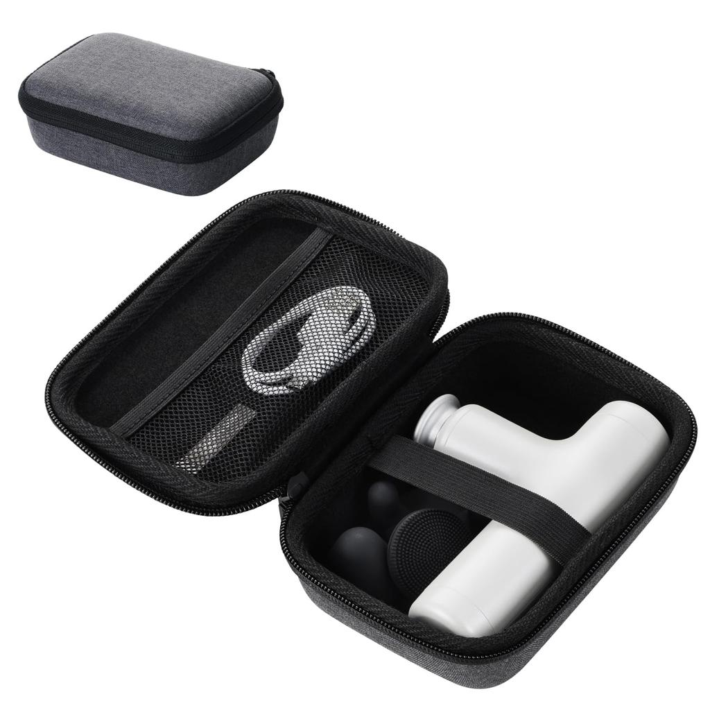 Elecom Exa Gun Case for Doctor Air REG-04 Series, Semi-Hard EVA Material, Black (HCR-SHC04BK)