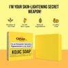 Мыло GHAR SOAPS с 2% койевой кислотой и ниацинамидом для пигментации, темных пятен, осветления, 100 г, 1 шт.