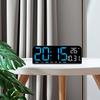 Цифровой будильник, отображение температуры, даты и недели, 4-уровневая регулировка яркости для дома