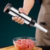 Ручная колбасная набивочная машина Комплект Мясорубка Наполнитель 4 насадки Сделать колбасу Машина Домашняя Кухонная Кулинарный инструмент