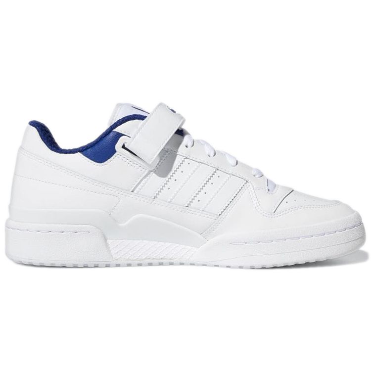 adidas Forum Low White Victory Синие кроссовки унисекс Cloud-White H01673