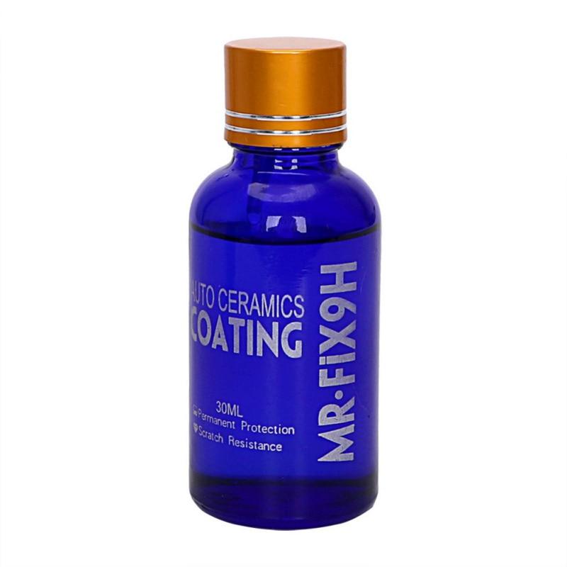 Комплект керамического покрытия для автомобиля с высоким глянцем, Защита герметиком от царапин, Твердость 9H, 30 мл KTY
