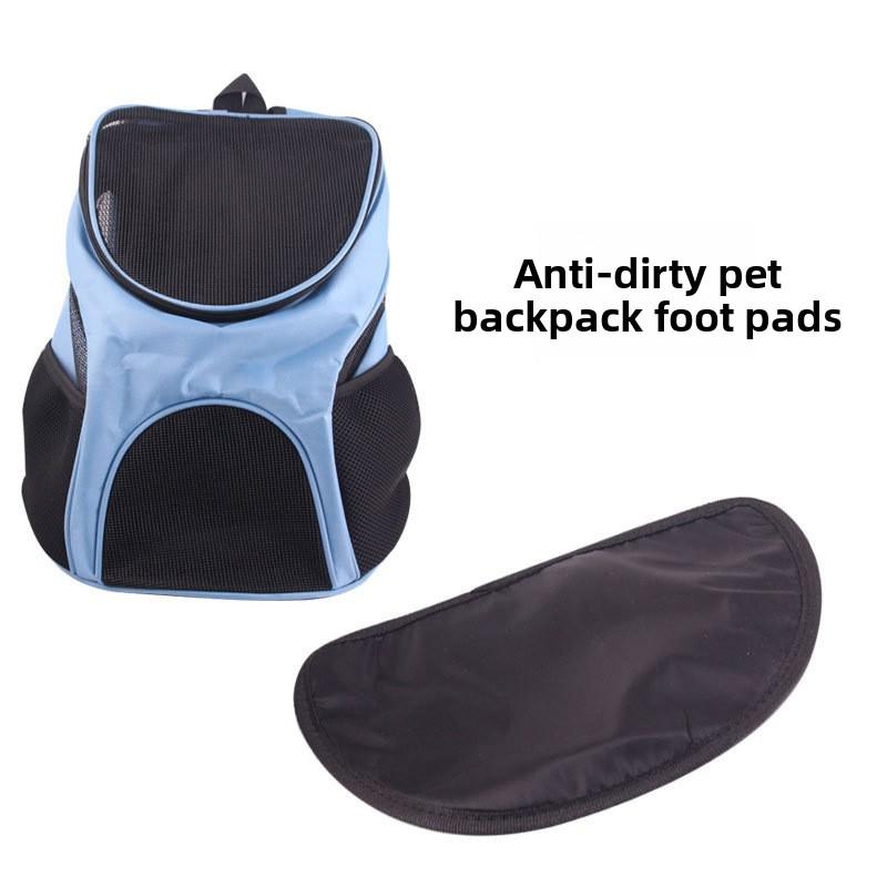 Pet Supplies Backpack, Oxford Mesh Breathable Dog Backpack, Outdoor Travel Cat Bag, Dog Portable Backpack for Going Out