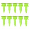 100 шт./упак. Зеленые тройники для гольфа Castle, 25 мм Маленькие тройники Castle Пластиковые тройники для гольфа