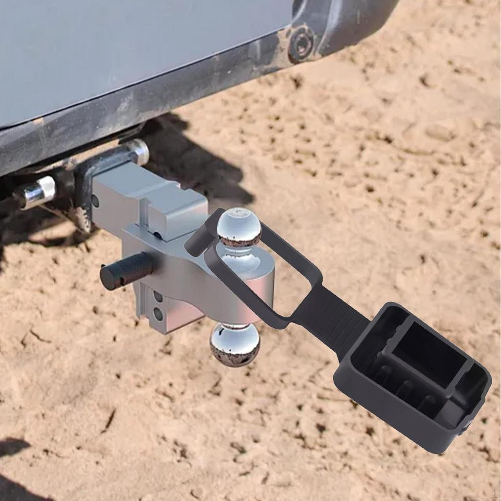 2 Inch Trailer Hitch Receiver Plug Cover Easy Installation M-1840-fp Rubber Car Accessories High