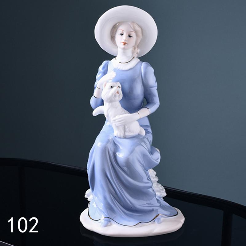 Керамические фигурки богини для девочек и леди, свадебное украшение для стола, фарфоровая статуя богини