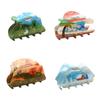Summer Acetate Hair Clip Spring Special-shaped Grab Clip Cute Four Seasons Hair Claw  Girls