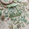 Ножницы Серия Бабочка Винтажный Пейзаж Наклейка Творческий DIY Материал для Журнала Коллаж Скрапбукинг Канцелярские товары