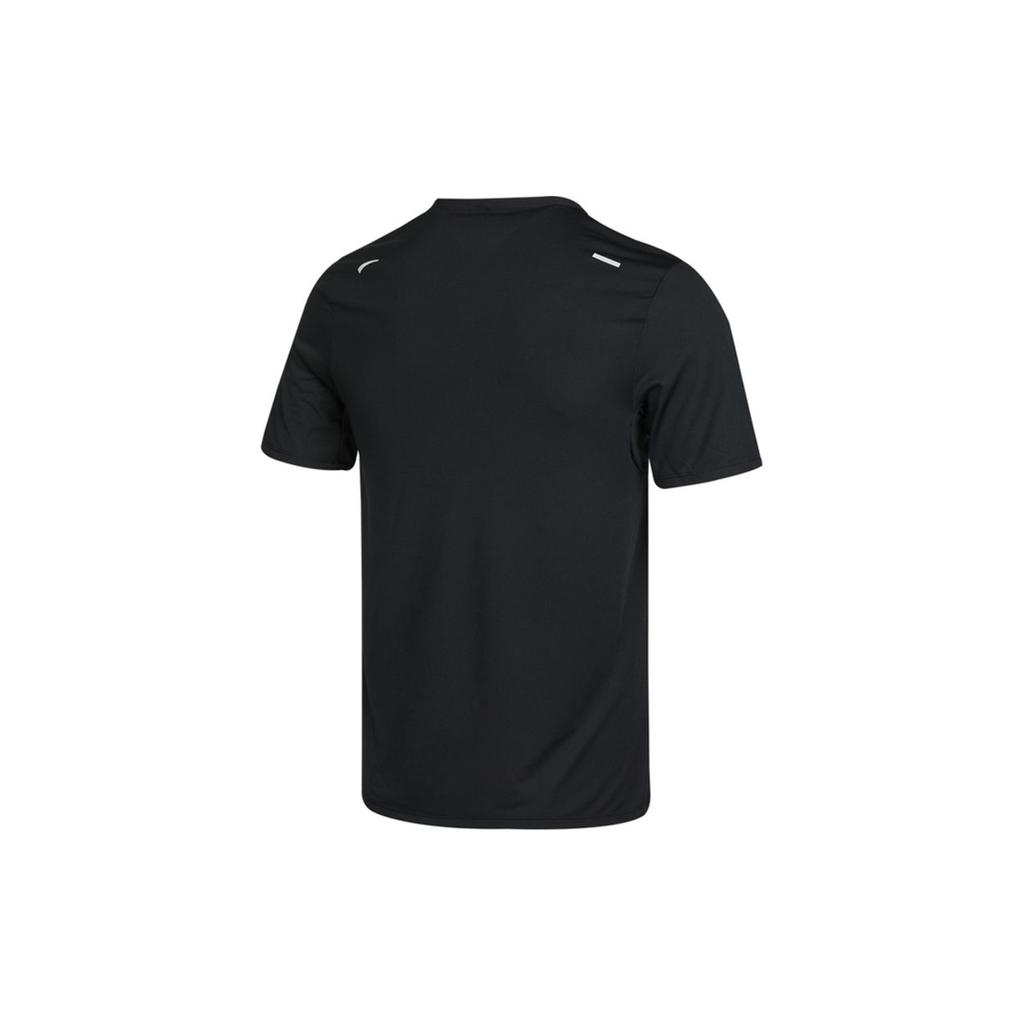 Nike Dri-Fit Rise 365 Breathable And Soft Printed Running Short-Sleeve T-Shirt Men Tops Black CZ9185-013