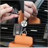 Car Air Outlet Storage Bag Portable Hanging Car Storage Box Leather Multi-function Packing Box Convenient Practical for Any