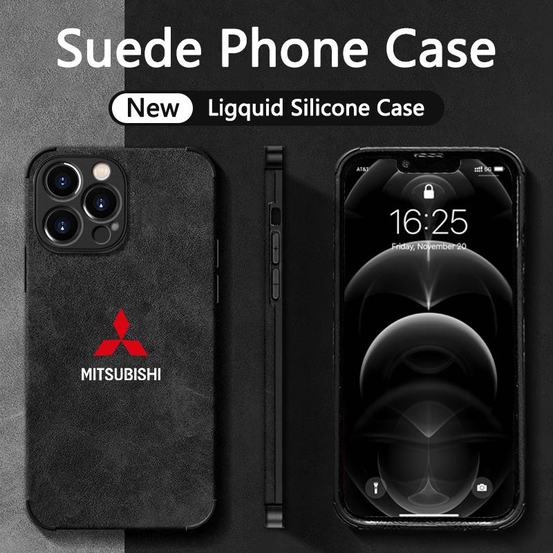 Чехол для мобильного телефона с логотипом Mitsubishi для iPhone 16 15 13 14 12 Pro Max Mini 8 XR XS 16 Plus 15Pro MAX Защитная крышка-накладка