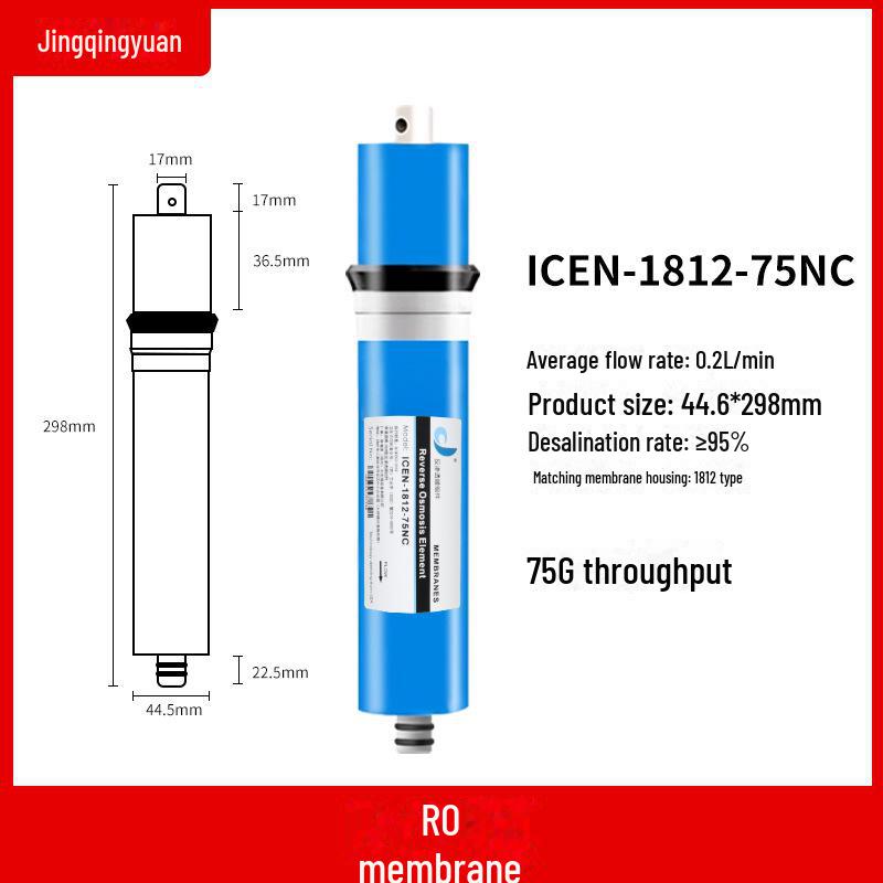 Универсальный фильтр для очистки воды с обратным осмосом, 75 г/100 г/400 г, для питья напрямую
