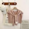 Knotted Shawl Women'S  Fake Collar Air-Conditioned Room Solid Color Shoulder Scarf Knitted Outer Cape Small Vest