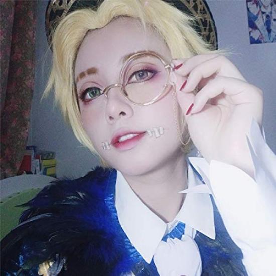 Косплей парик с сеткой Identity V акробат Swift Yellow термостойкий парик парик