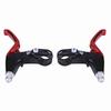 1 Pair Aluminium Alloy Mountain Bike Bicycle Cycling Brake Level Handles 4 Colors